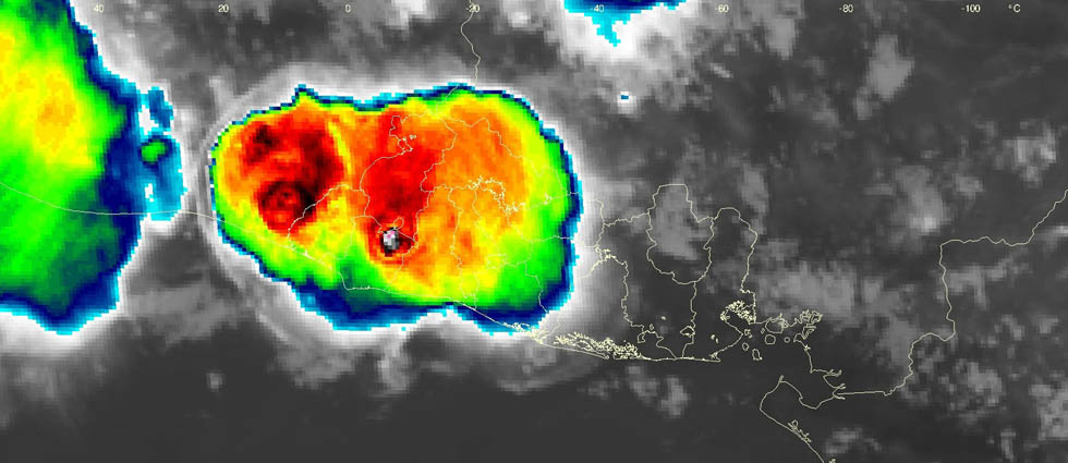 Lluvias y tormentas seguirán azotando a El Salvador en las próximas horas: MARN