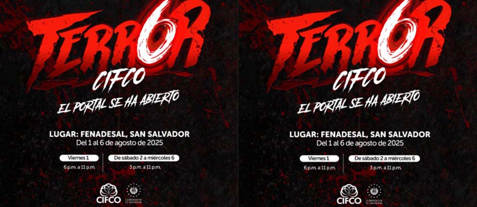 Terror CIFCO 6, “El portal se ha abierto”, regresa con una edición inédita del 1 al 6 de agosto en FENADESAL