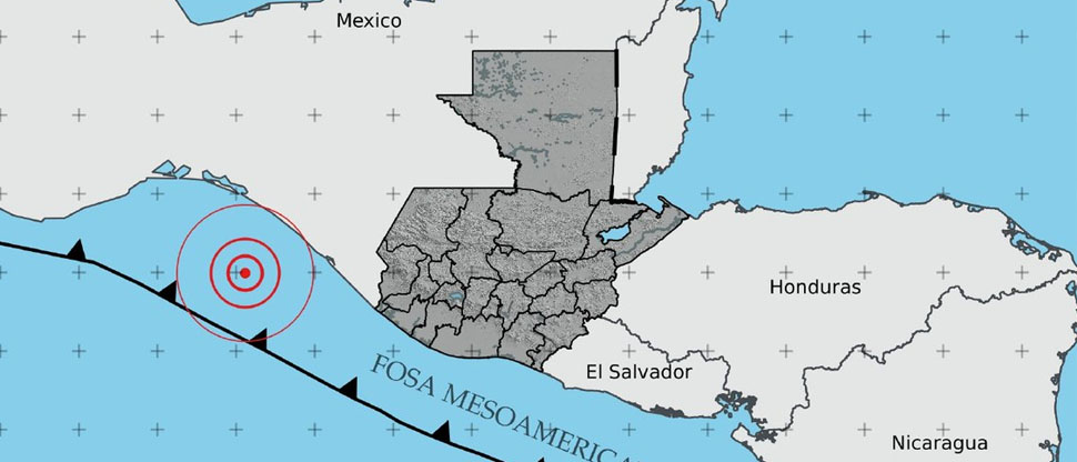 3 fuertes sismos sacuden Guatemala durante la jornada de este sábado
