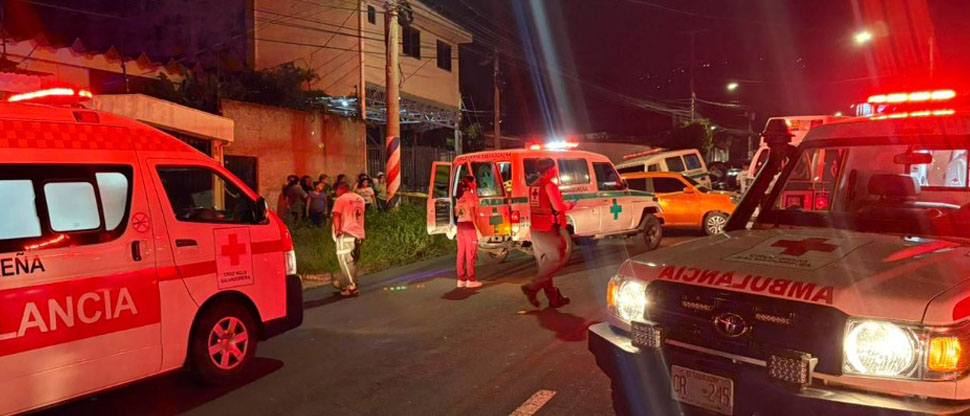 Accidente entre ocho vehículos en la San Antonio Abad deja cinco lesionados