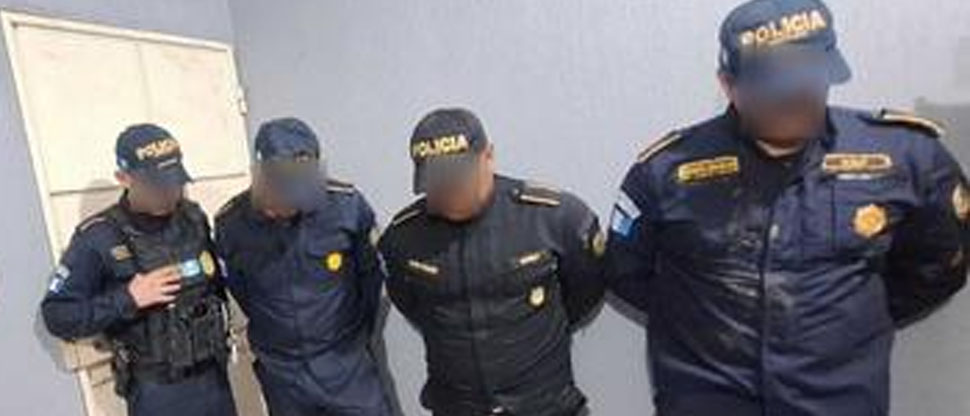 GUATEMALA: capturan a agentes policiales sorprendidos ebrios durante su turno