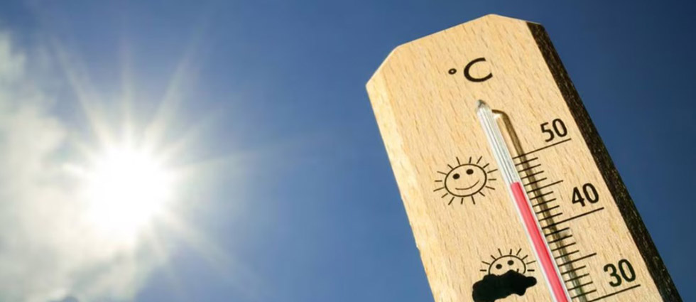¡Todo El Salvador registra temperaturas arriba de 30.0 grados y cercanas a los 40.0 este martes!