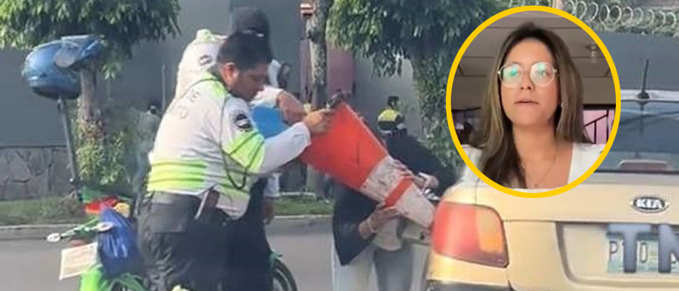 Joven viral tras quedarse varada sin gasolina agradece ayuda de gestor y cuenta su historia