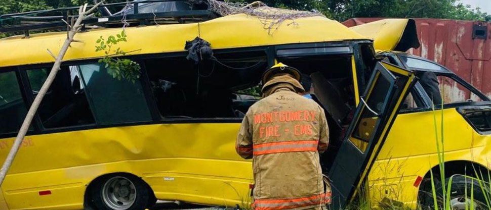 4 fallecidos y más de 25 lesionados es el saldo de fatal choque en Copán, Honduras