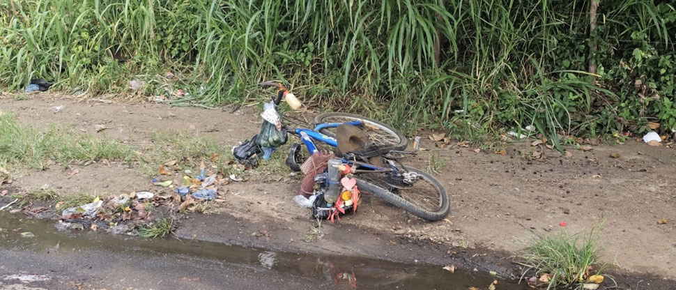 Ciclista resulta gravemente lesionado tras ser embestido por carro en la carretera Litoral