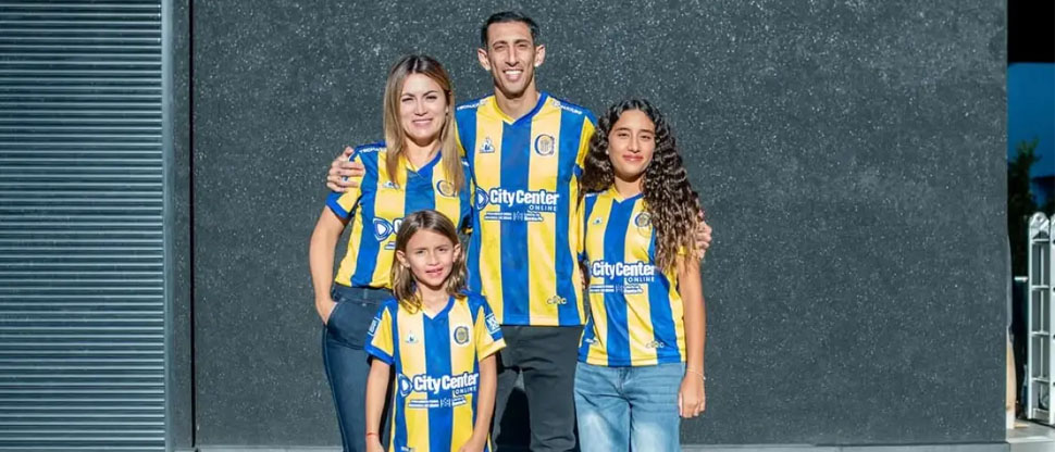 Vuelve a casa: el “Fideo” Di María es presentado como jugador de Rosario Central