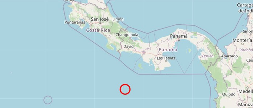 Fuerte sismo sacude la costa pacífica de Panamá