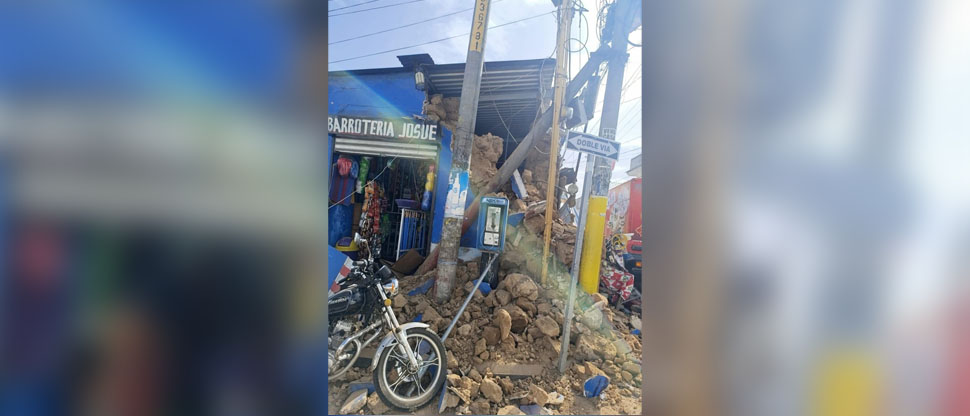 5 sismos sacuden el occidente de Guatemala provocando graves daños en la infraestructura