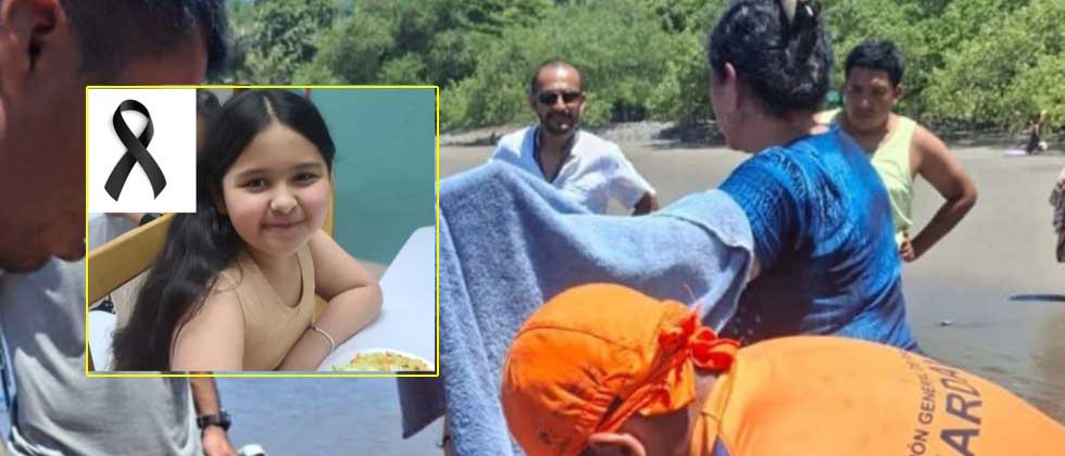 Menor de 11 años fallece ahogada en playa de Usulután