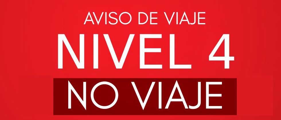 Estados Unidos recomienda no viajar por ningún motivo a Venezuela