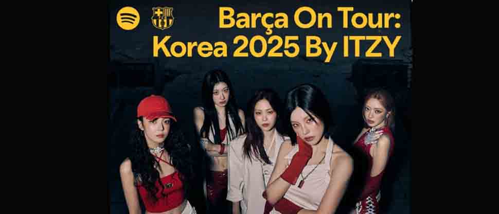 Barcelona promueve a grupo de kpop en su gira por Asia