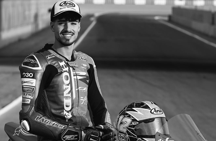 Borja Gómez, piloto español de Moto 2, muere a los 20 años tras sufrir trágico accidente