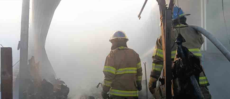 0 Lesionados tras incendio en el mercado de Soyapango
