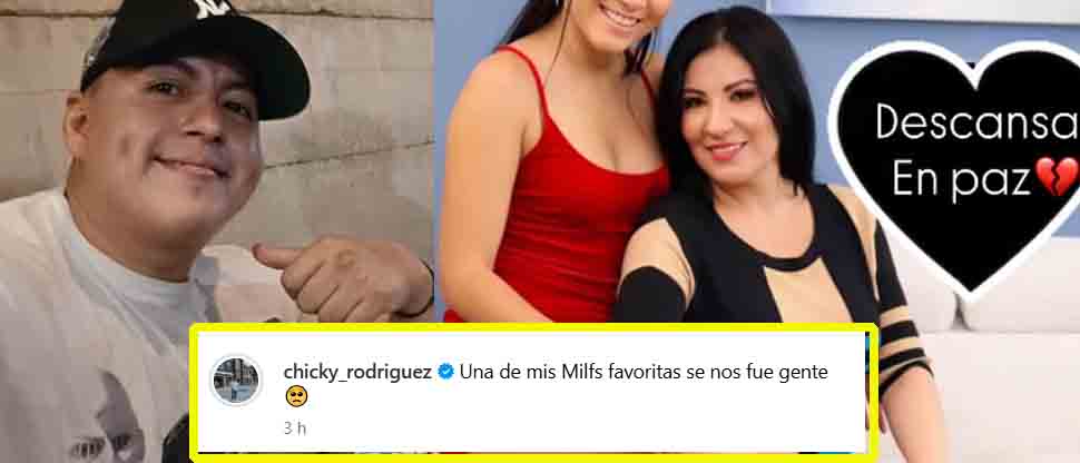Chicky Rodríguez publica mensaje lamentando muerte de popular actriz para adultos mexicana