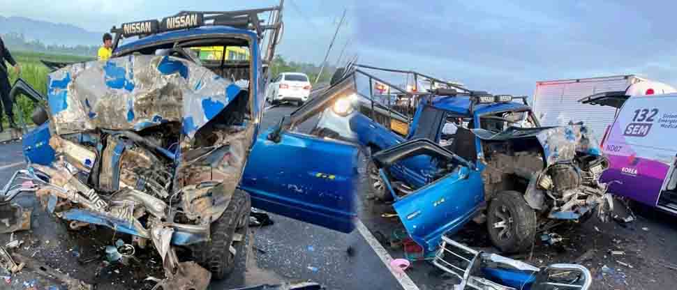 3 Adultos y un menor de edad resultan lesionados de gravedad en aparatoso accidente