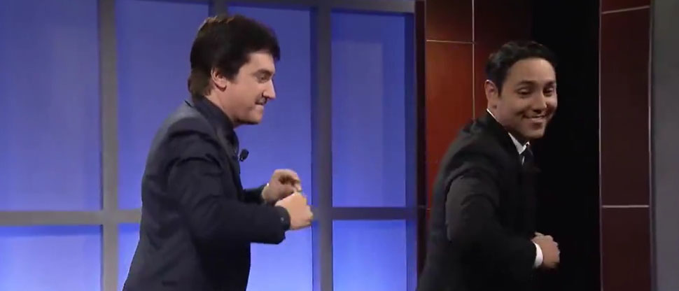 Elena Rivera pone a bailar a Dante Gebel con “Sabrosa cumbia” y se vuelve viral