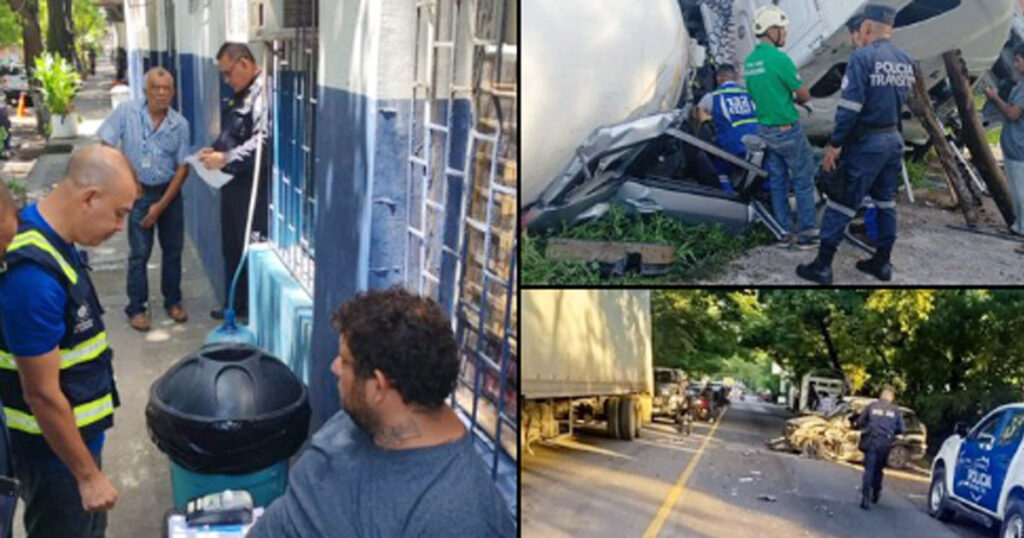 Conductor involucrado en múltiple accidente en San Miguel dio positivo a drogas
