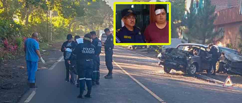 Arrestan a conductor que iba borracho y le quitó la vida a 2 hombres por disputar la calle