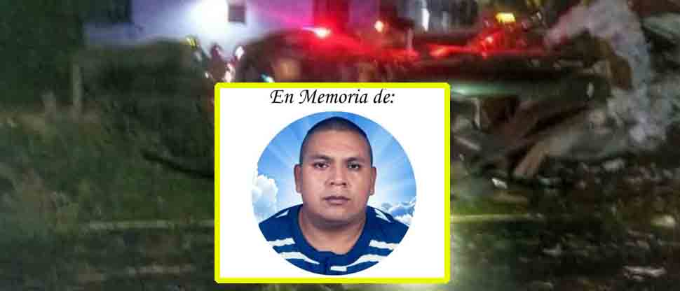 Él era Yony Adonay, quien falleció en un accidente en San Vicente