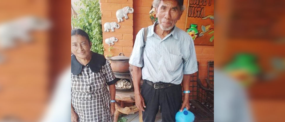 Su esposa sufrió problemas de salud y ambos fueron localizados en un hospital