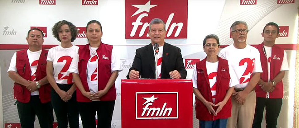“Chino” Flores dice que el FMLN es un partido de liderazgo y esperanza que el país necesita