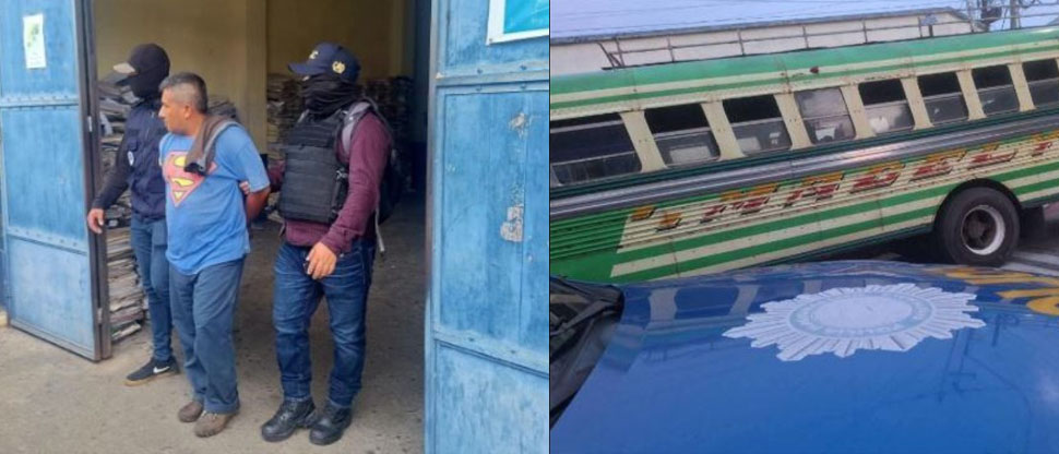 Guatemala: capturan a conductor de bus que transportaba a 14 migrantes