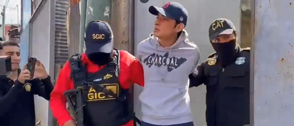 Pareja de salvadoreños de la MS-13 son capturados en Guatemala