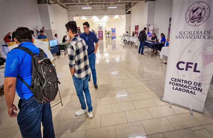 Alcaldía de San Salvador convoca a jóvenes mayores de 18 años a la gran jornada de empleo este viernes