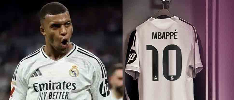 Kylian Mbappé acepta llevar el 10 del Real Madrid