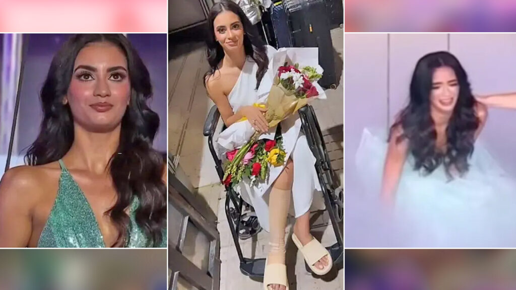 Miss Universo Latina: modelo que sufrió estrepitosa caída se encuentra estable y continúa en la competencia