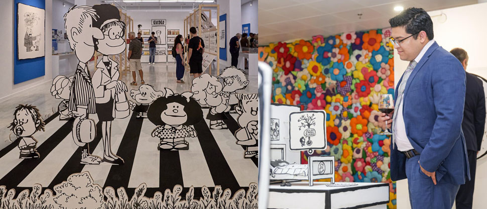 BINAES presenta la exposición “El mundo según Mafalda”