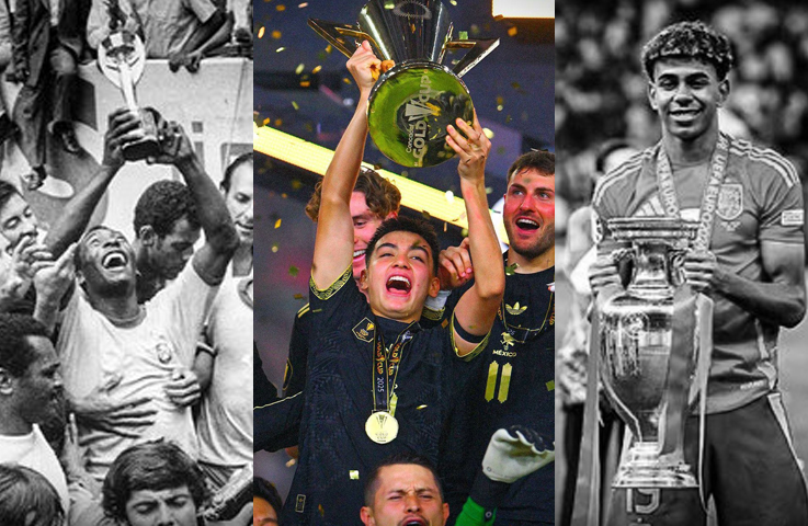 Gilberto Mora, destrona a Pelé y Yamal como el futbolista más joven en disputar una final internacional