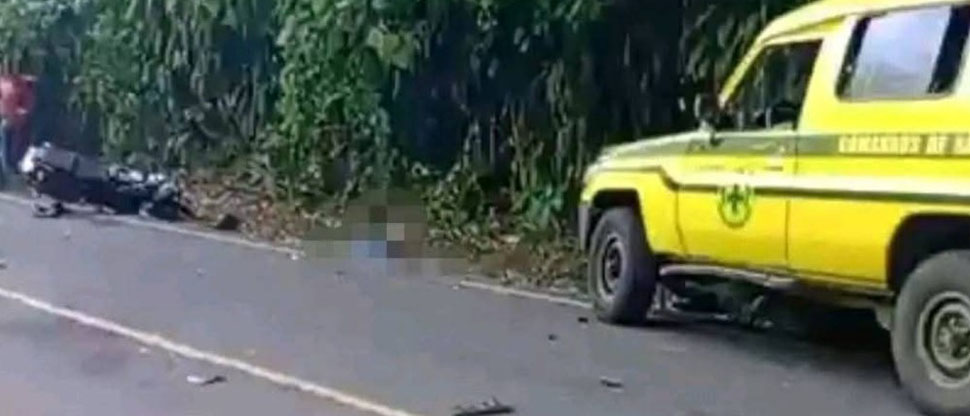 Motociclista pierde la vida al accidentarse en Usulután