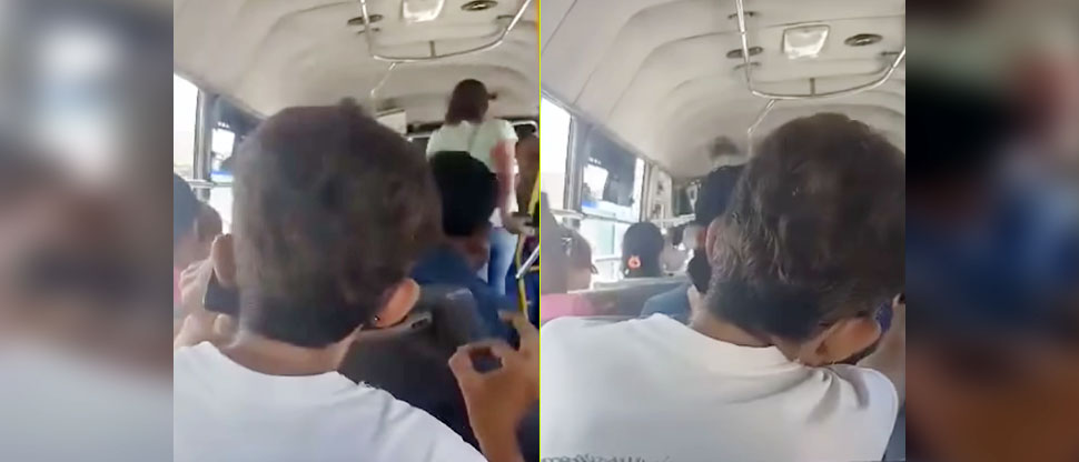 Mujer denuncia a microbusero por llevar a todo volumen la música dentro de la unidad