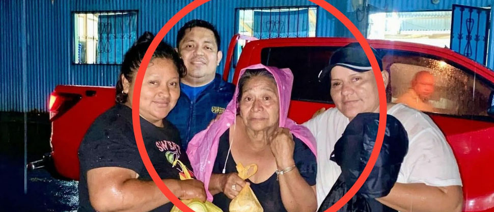 Localizan sana y salva a adulta mayor reportada como desaparecida en Soyapango
