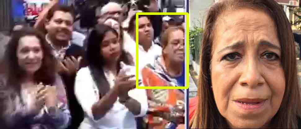 Nidia Díaz captada en primera fila en un evento de Nicolás Maduro