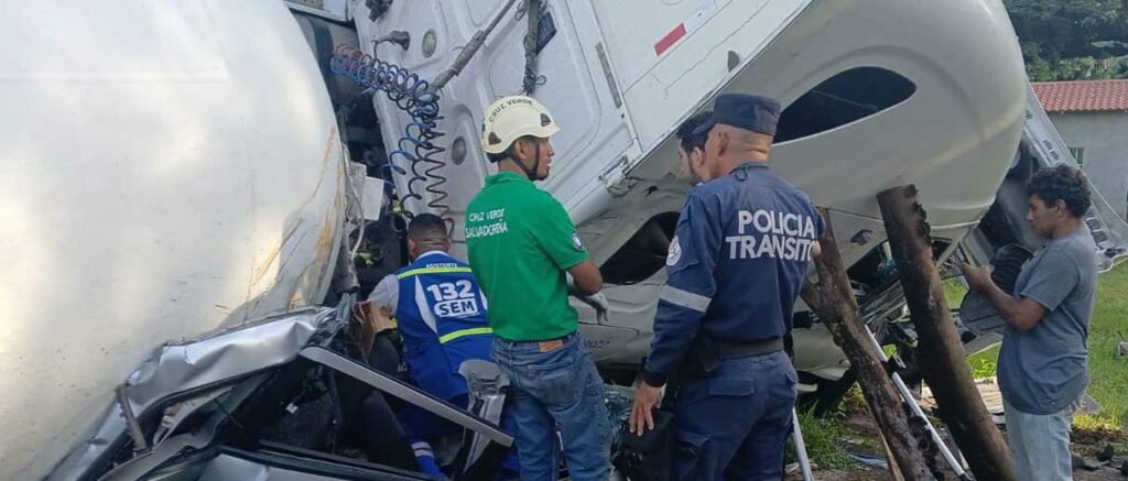 Múltiple accidente en San Miguel se debió a una maniobra incorrecta de un conductor
