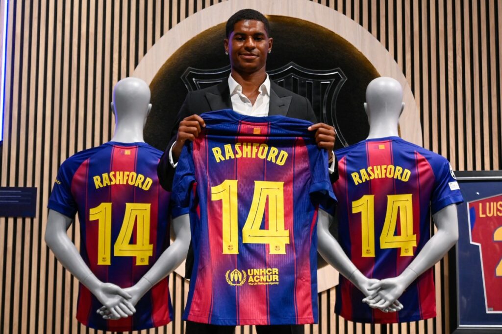 Marcus Rashford ya es jugador del FC Barcelona