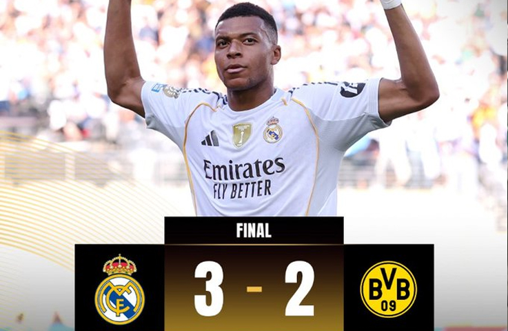 Real Madrid vence al Dortmund y avanza a la semifinal del Mundial de Clubes