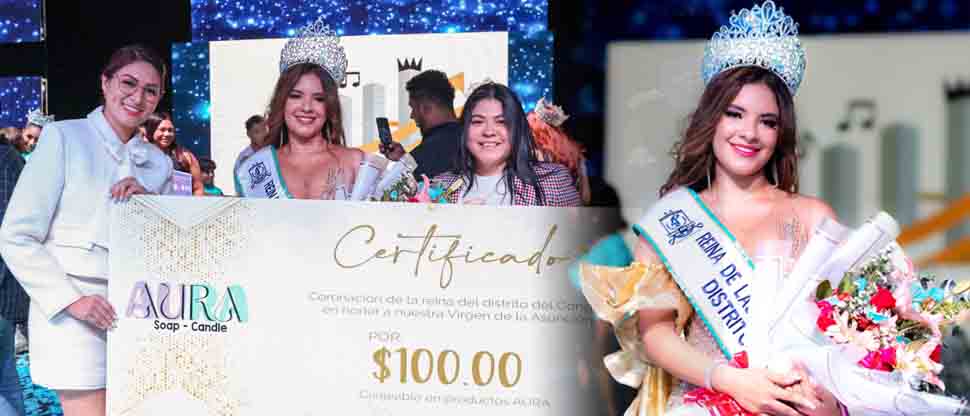 Maryori Ramos es la nueva reina de las fiestas patronales de El Congo