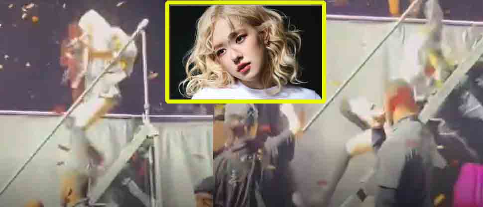 Deja las “pompis” en la grada: Rosé de BLACKPINK sufre dolorosa caída en concierto de Toronto
