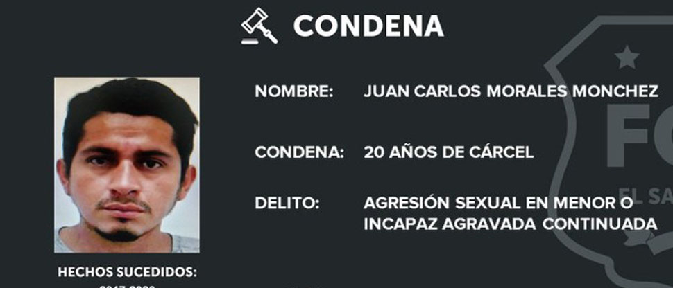 Condenan a 20 años de prisión a sujeto que se aprovechó de una niña de 9 años