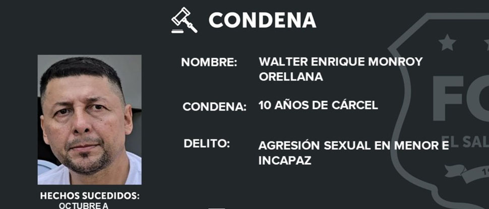 Condenan a 10 años de prisión a sujeto que se aprovechó de una menor de 11 años