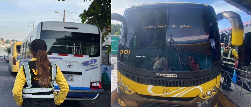 VMT realiza inspecciones en las principales terminales del país