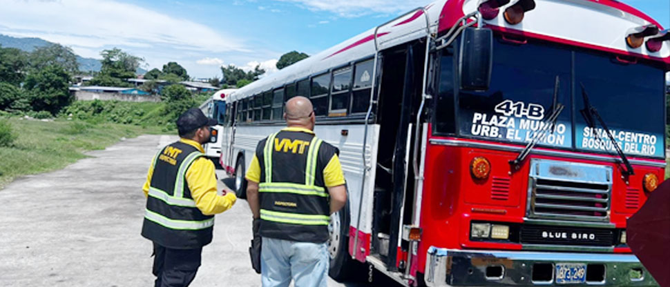 VMT refuerza controles en el transporte colectivo para garantizar buen servicio a usuarios