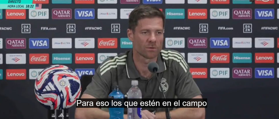Xavi Alonso: “Necesitamos todos estar comprometidos»