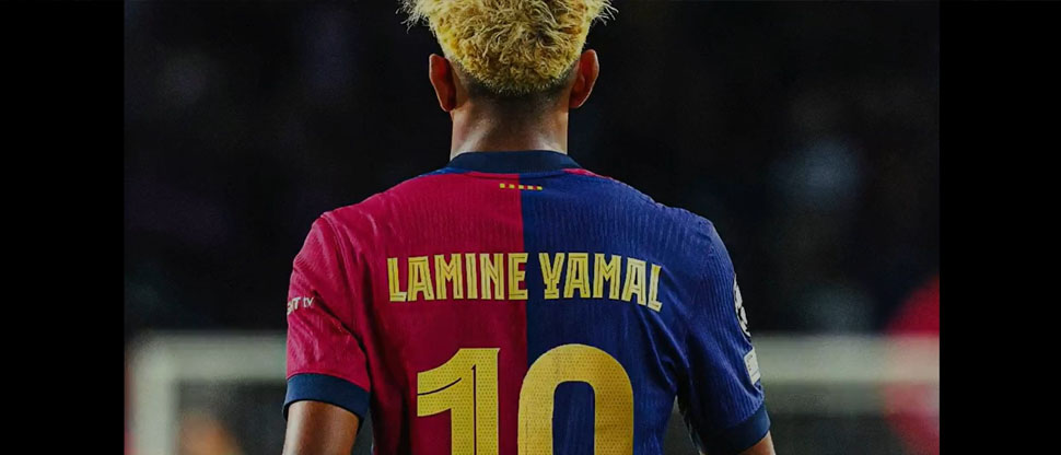 La camiseta con el 10 de Lamine Yamal se agotó en 15 minutos en tiendas y la web