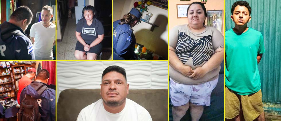FGR y PNC sacan de las calles a terroristas del Barrio 18 que se ocultaban en San Salvador