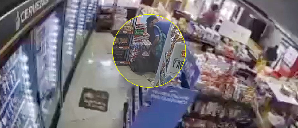 Piden los “Tres Doritos después” para sujeto que hurtó cervezas en tienda de la Zona Rosa