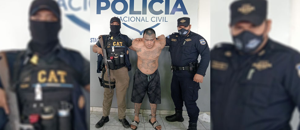 Capturan a palabrero de la 18-S que pretendía huir de la justicia salvadoreña